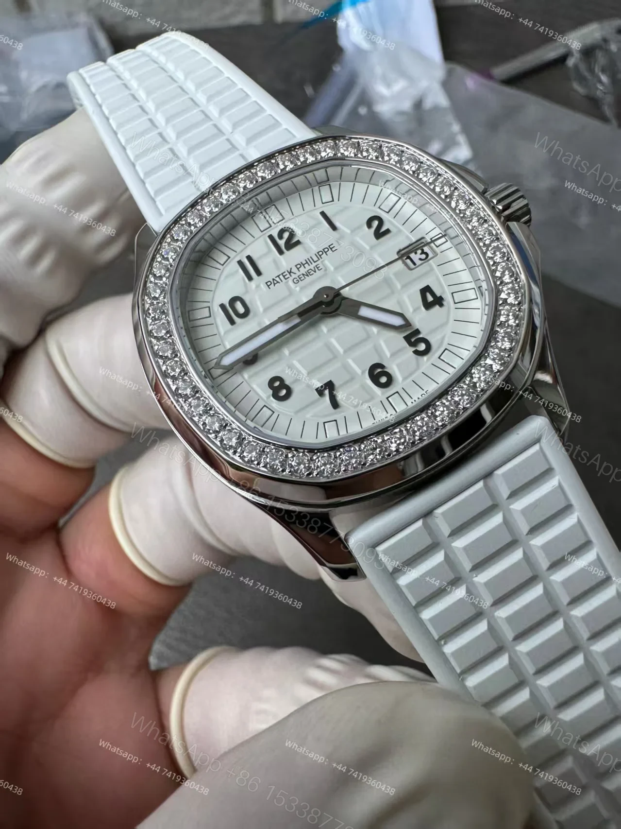 View 7 of Patek Philippe Aquanaut Luce 5267/200A-010 White Dial 38.8MM