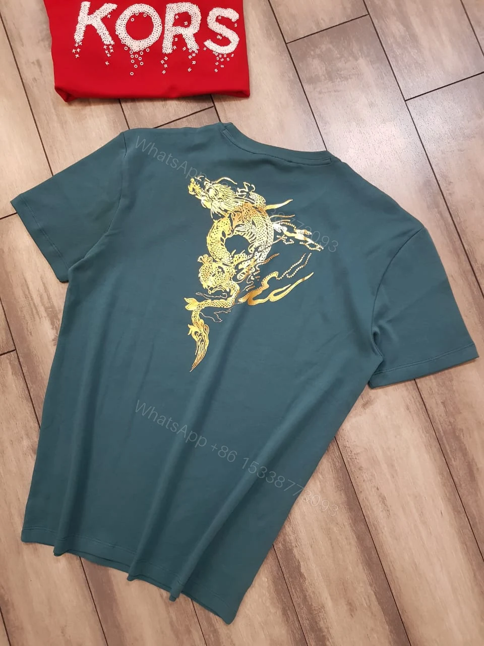 View 6 of FIRST COPY MICHAEL KORS IMPORTED ROUND NECK SUMMER T-SHIRT