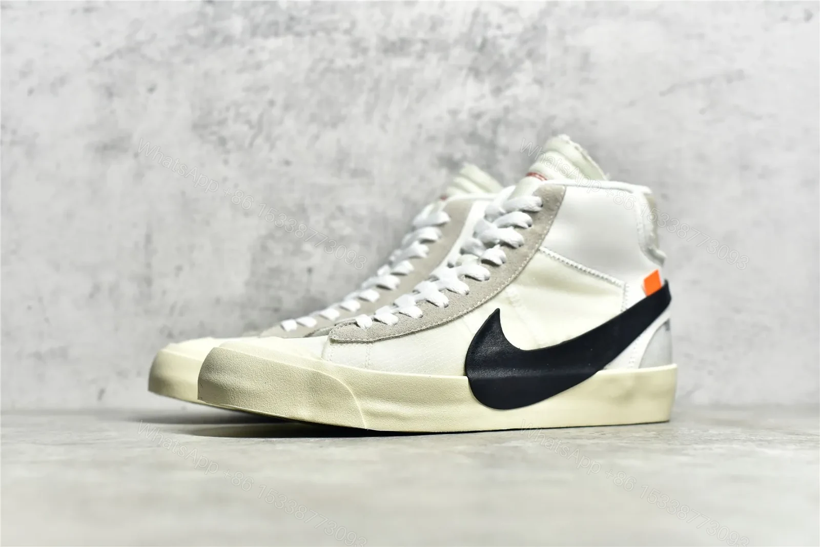 View 3 of OFF WHITE NIKE BLAZER MID “The Ten”