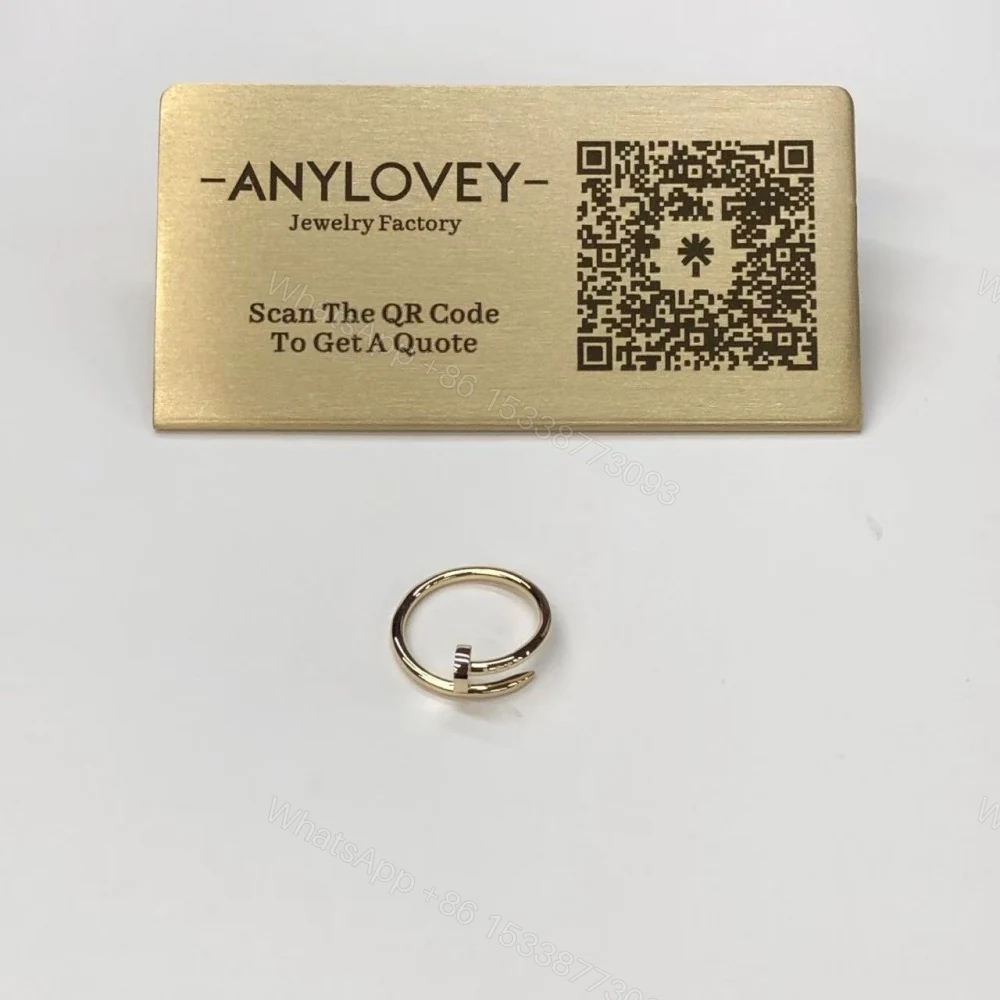 Cartier 18K Rose Gold Juste Un Clou Ring Small Dupe — view 1