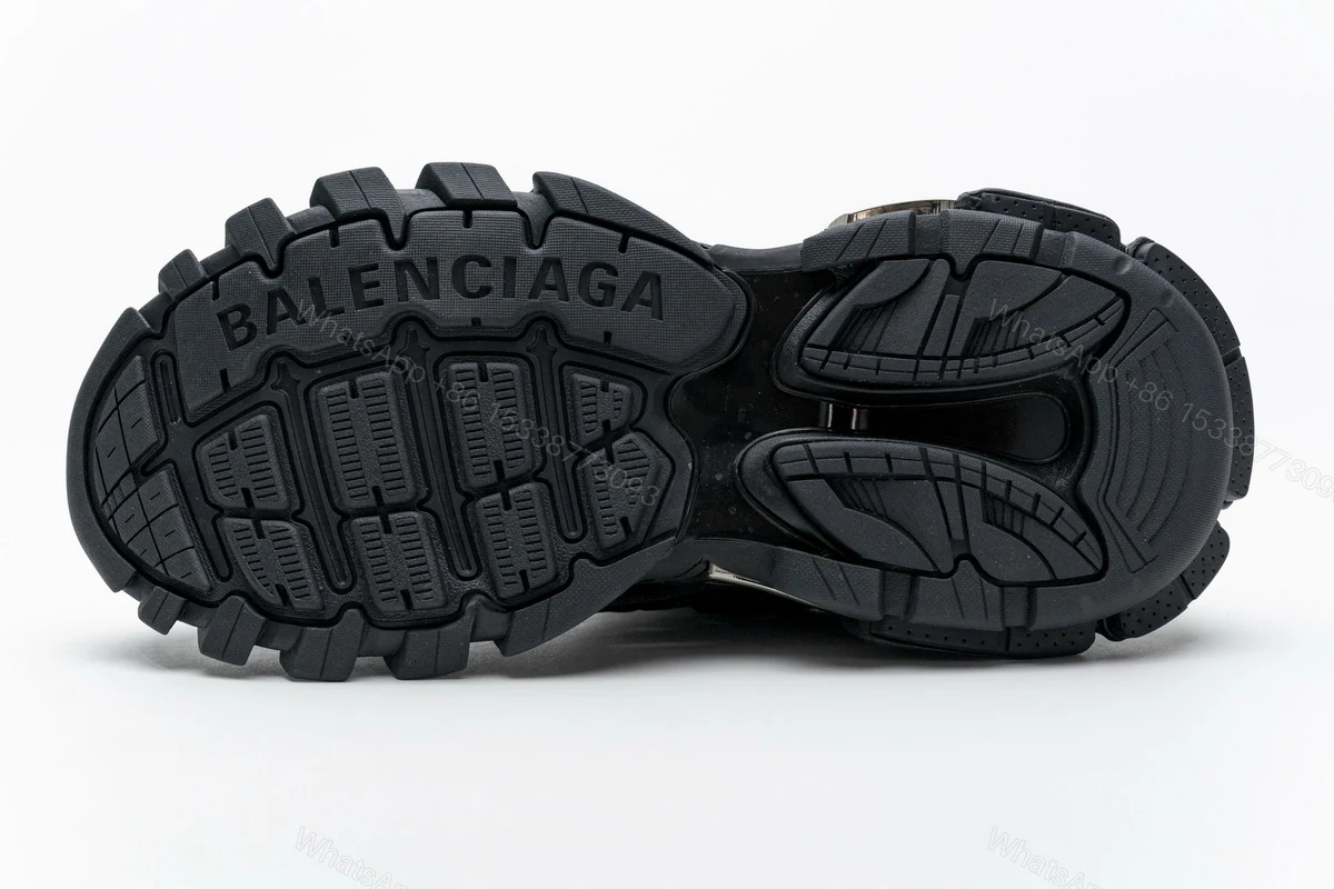 View 6 of Balenciaga Track 2 Sneaker Black 570391 W2GN1 1000