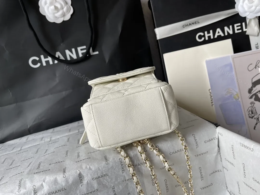 View 6 of Quilted Mini Bag: Gold Chain, Compact Luxury, Versatile