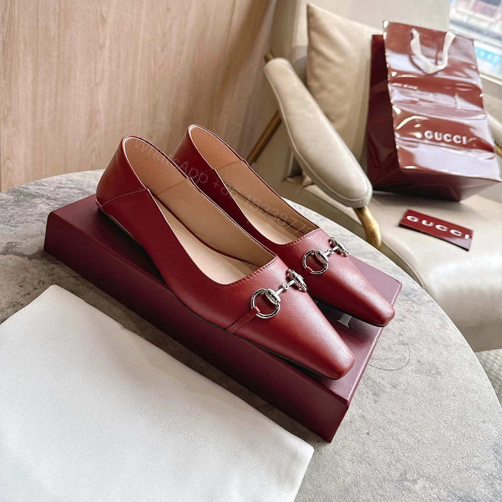 View 2 of GUCCI Women’s Vittoria ballerina