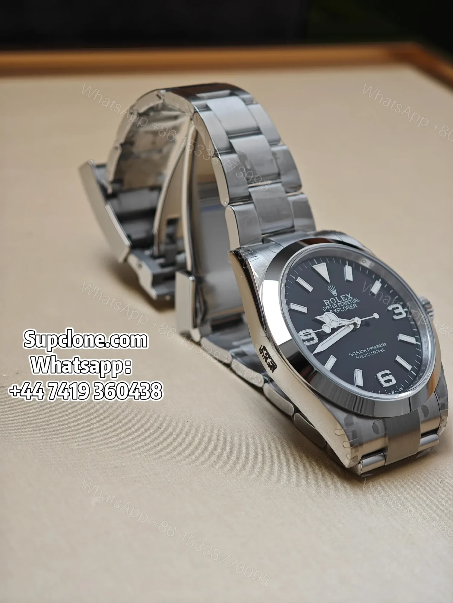 View 6 of Rolex Explorer 40 M224270-0001 Super Clone Black Dial Watch