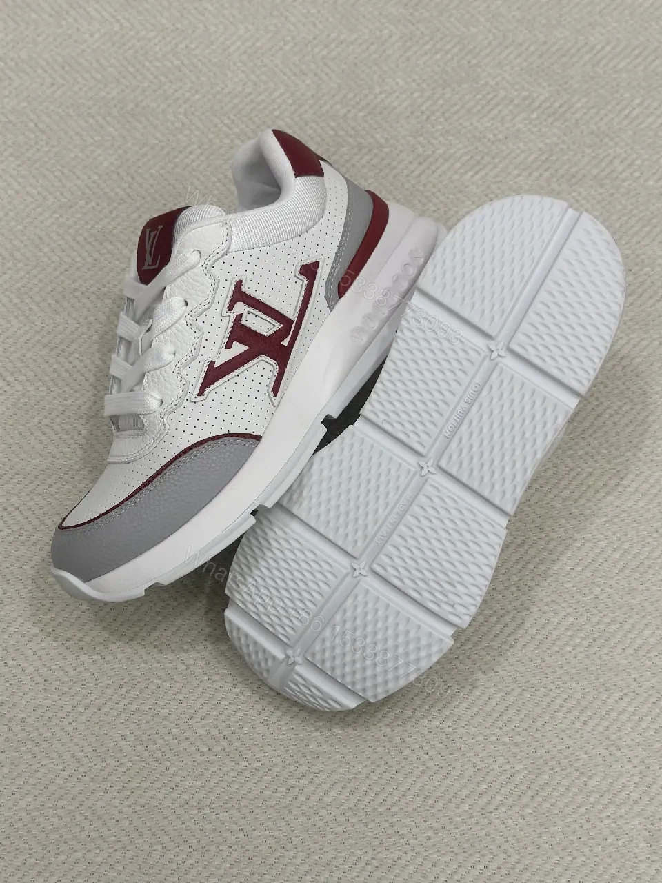View 5 of Sleek Leather Trainer: Modern Comfort, Luxury-Inspired ESG Sneaker