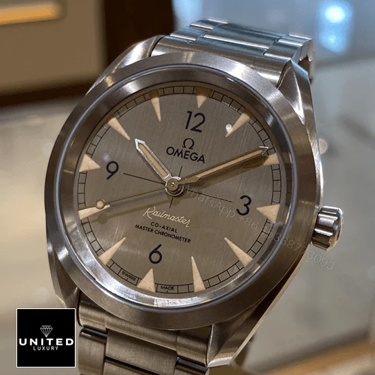 View 10 of Omega Railmaster White Replica