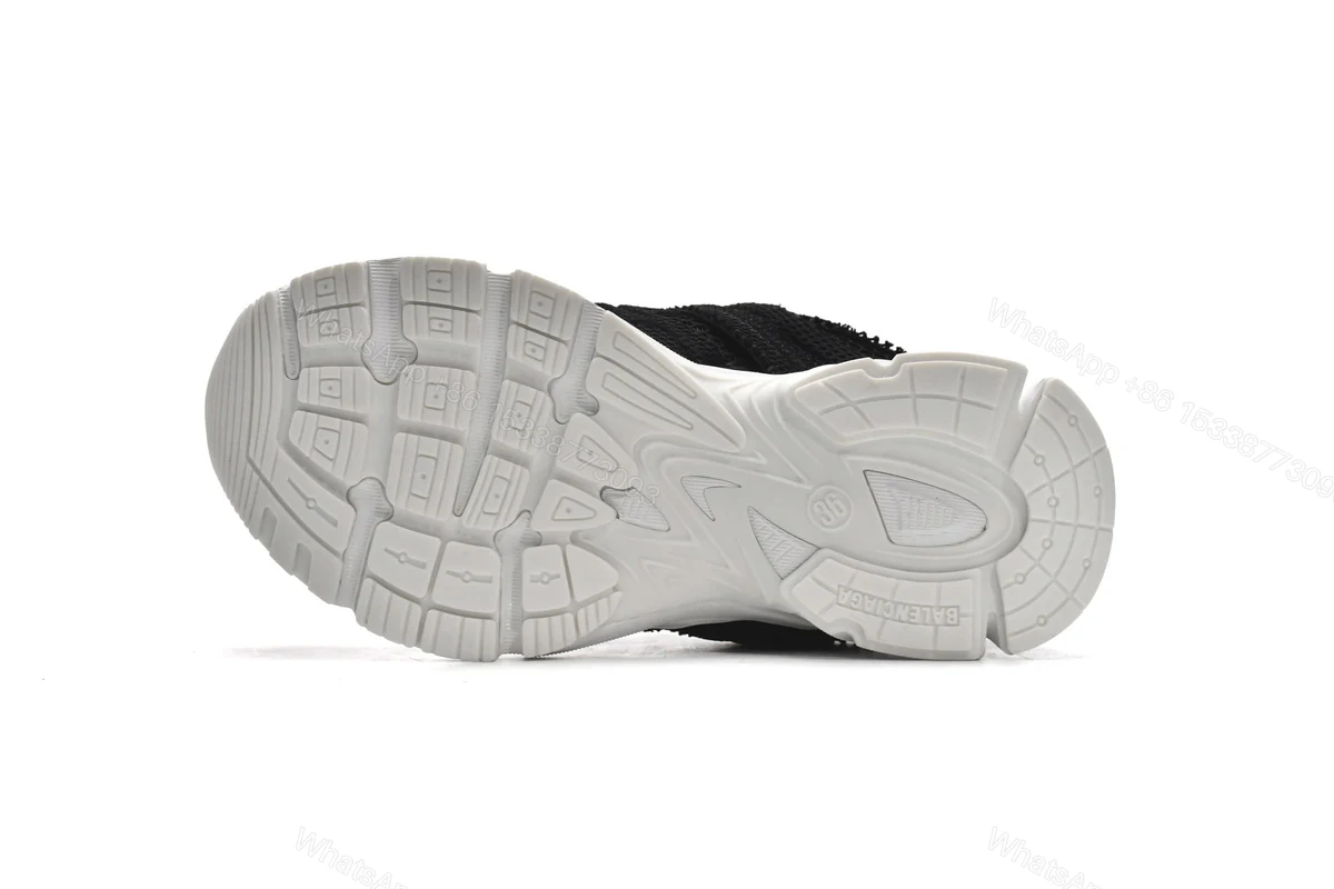 View 4 of Balenciaga Phantom Sneaker Black White 679339 W2E96 1090