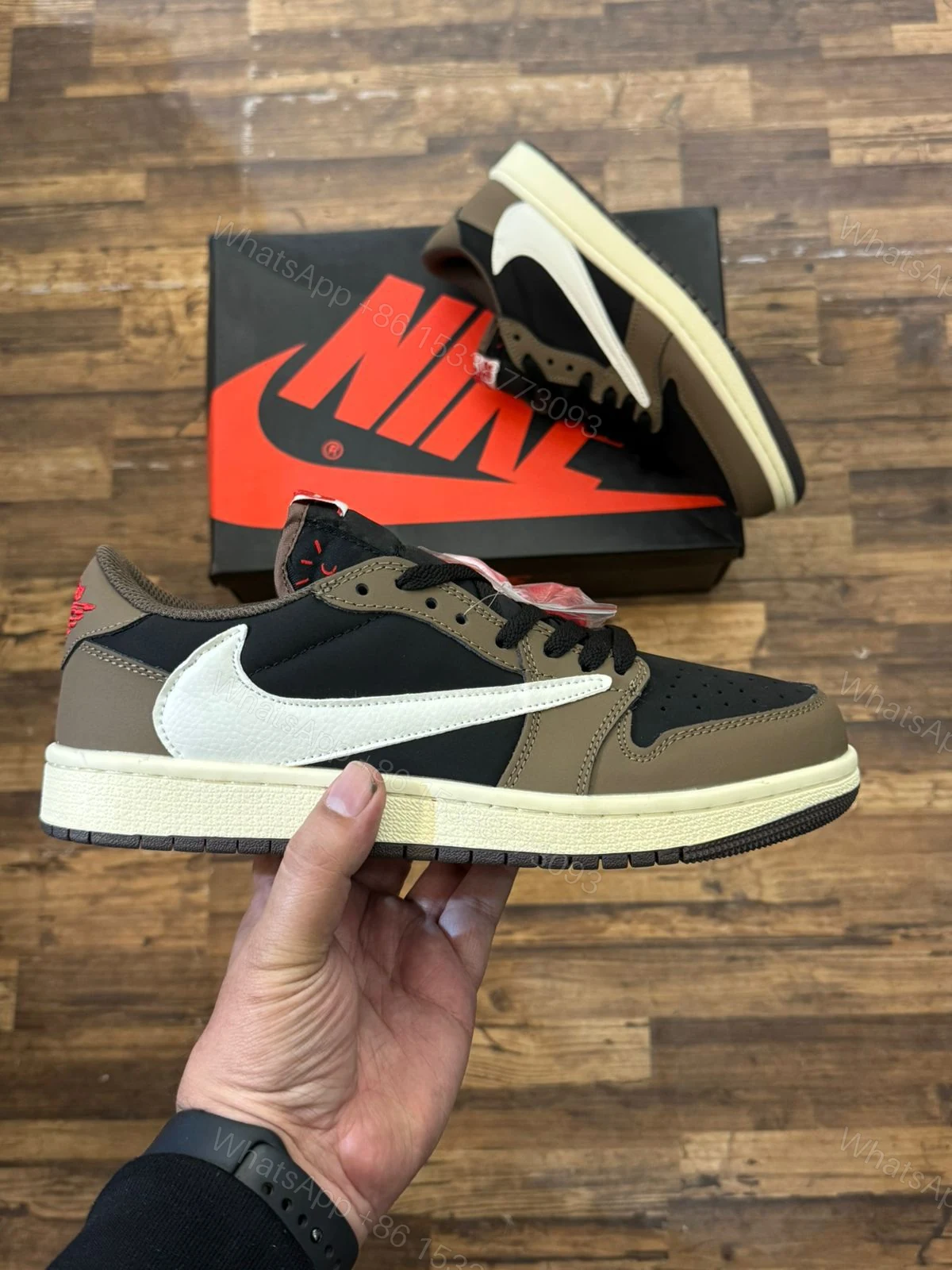 View 4 of First Copy Air Jordan 1 x Travis Scott Low