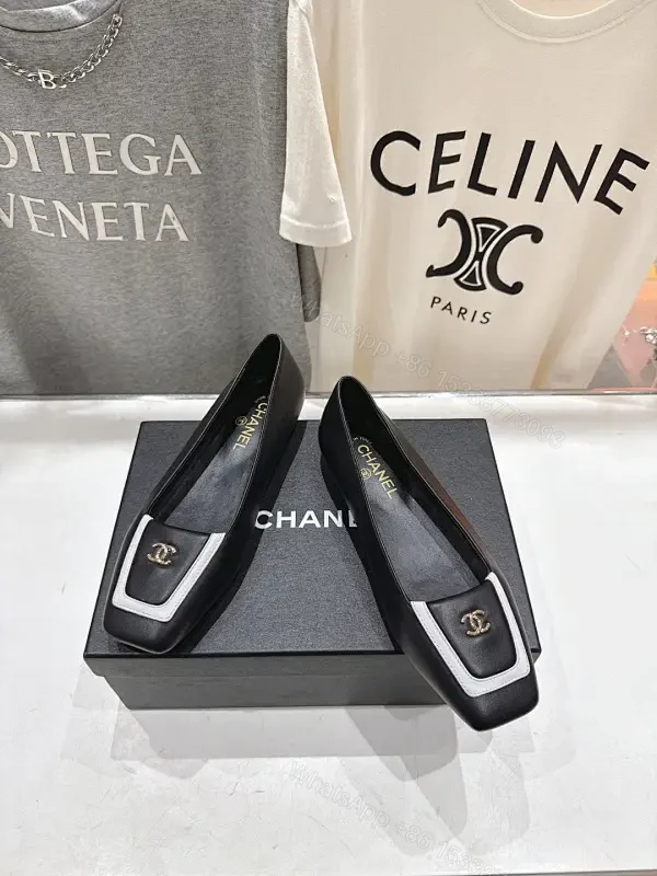 Black Leather Loafers + Premium Leather + Minimalist + Signature Hardware + Loafers — view 1