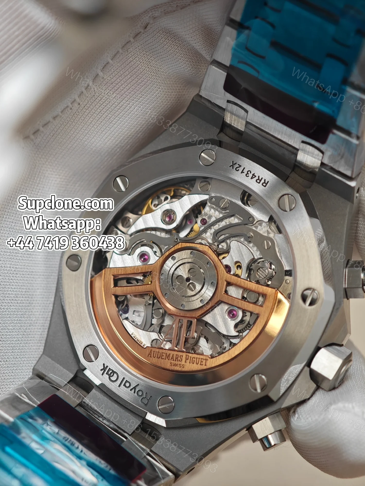 View 17 of Audemars Piguet Super Clone Royal Oak Black Dial 26240 Chronograph 41mm