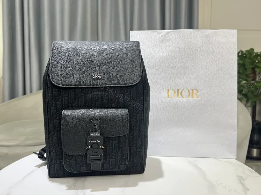 Compact Black Structured Backpack with Hidden Essentials — view 1
