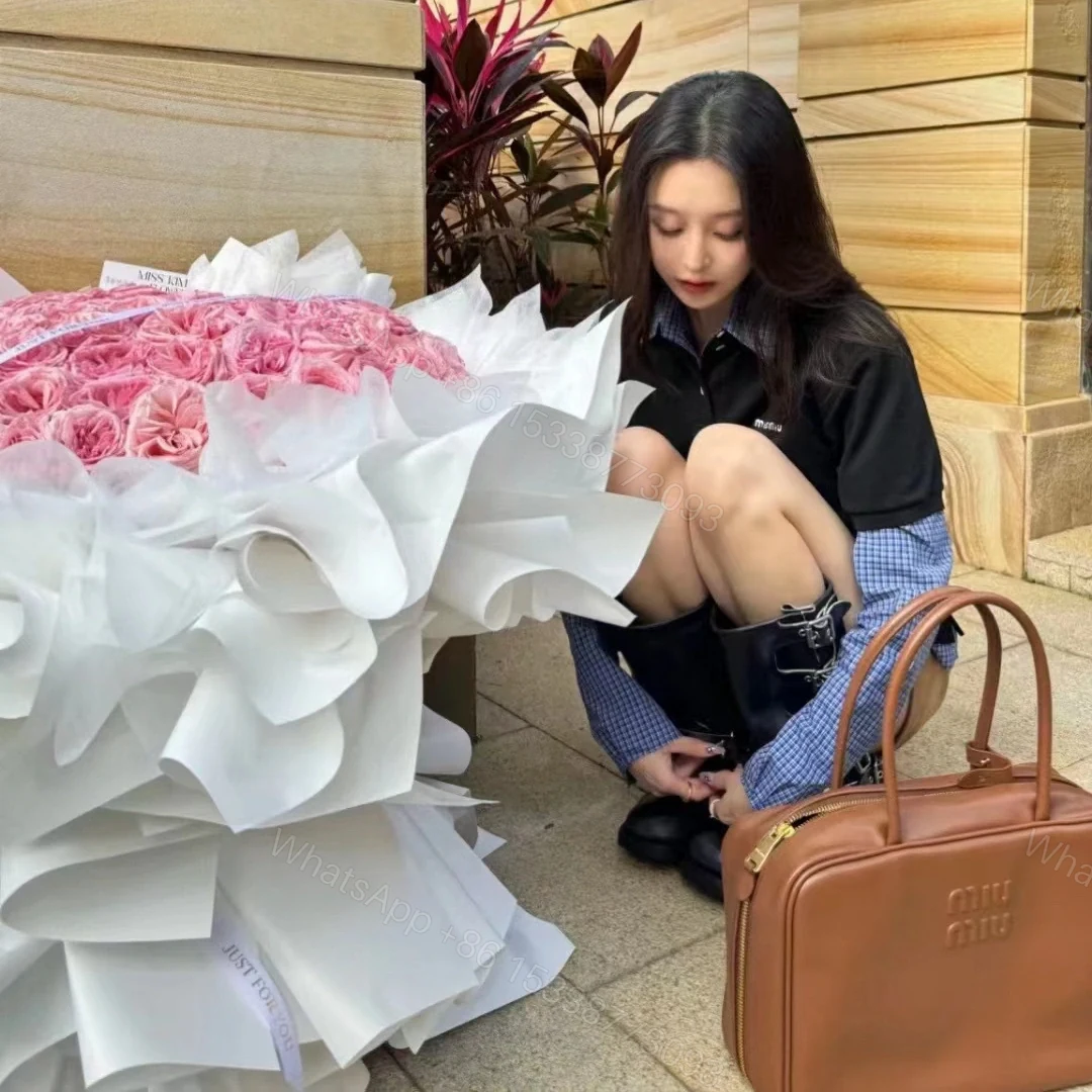 View 15 of 高仿miumiu繆繆*5BB117手柄單肩包朱紅色免檢版