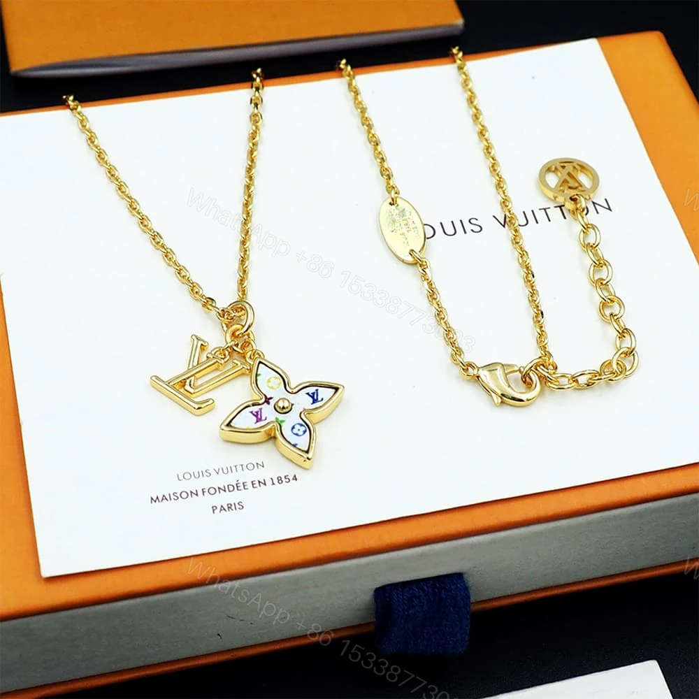 View 6 of LV x TM Monogram Multicolor Necklace