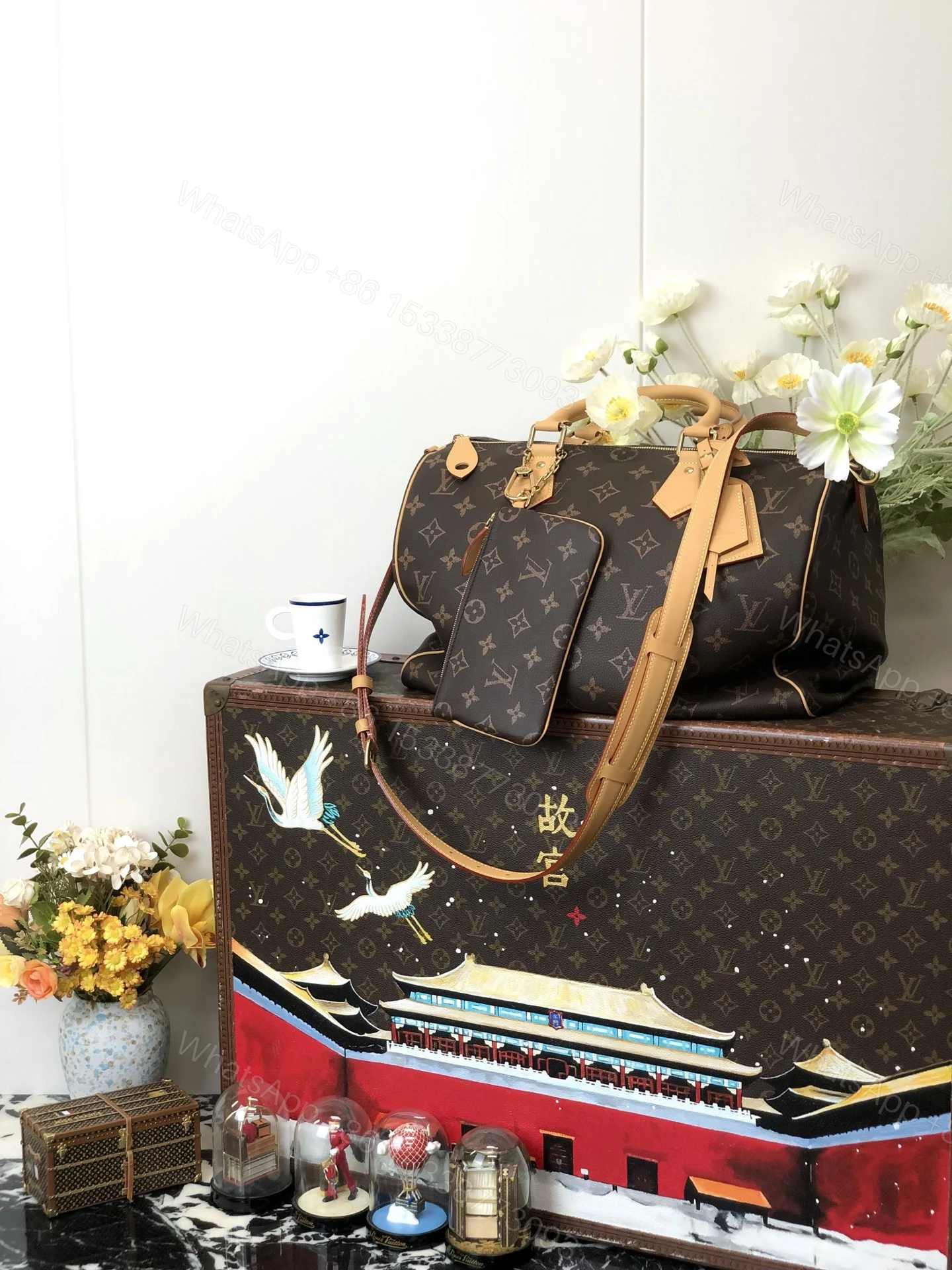 LV 高仿 Keepall Monogram旅行袋 經典大容量款 — view 1