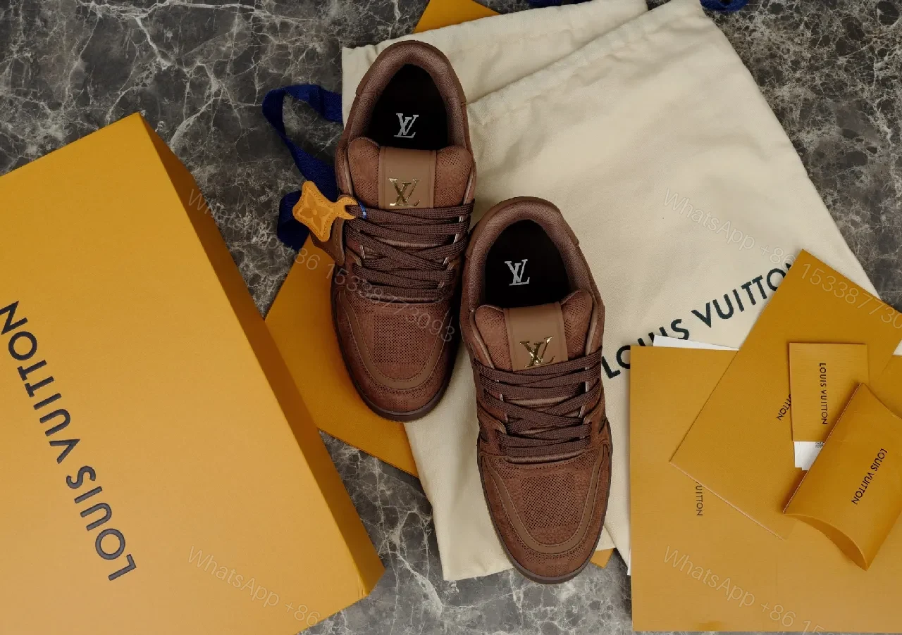 View 2 of Brown Suede Mesh High-Top Sneakers: Subtle Luxury Comfort