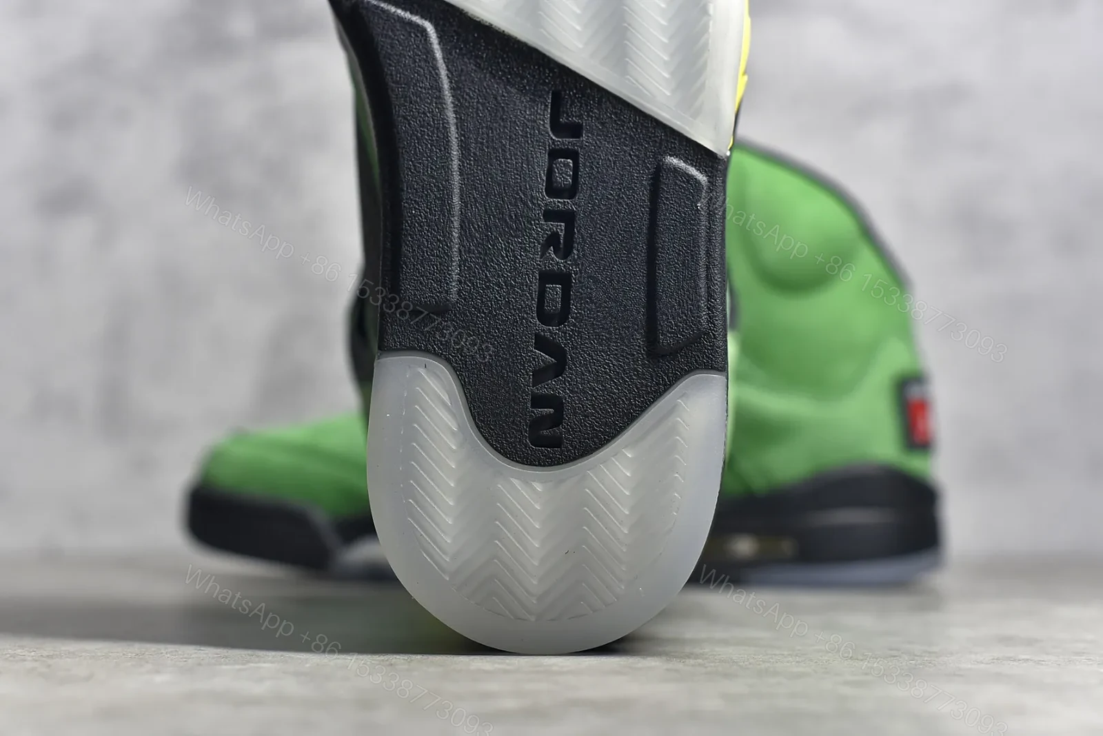 View 8 of AIR JORDAN 5 APPLE GREEN Reps