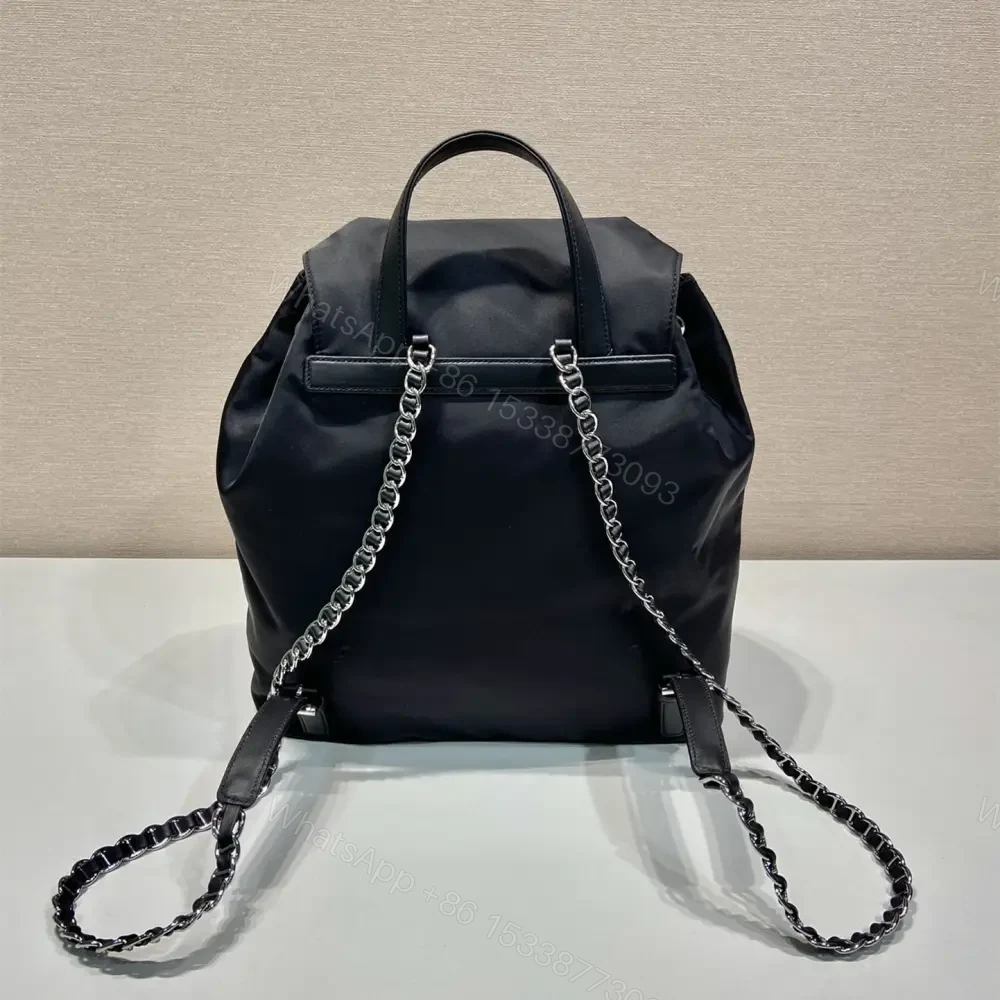 View 2 of 高仿Prada中古背包1BZ830黑色大號免檢版