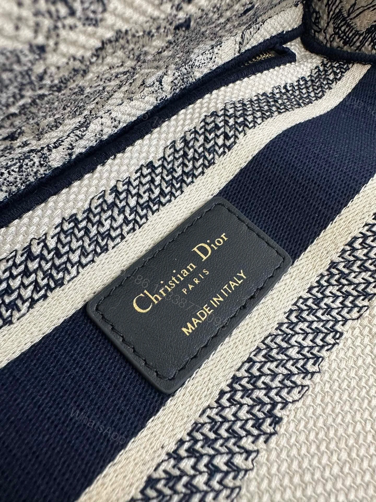 View 4 of CHRISTIAN DIOR BAG Lady D-lite Bag Blue