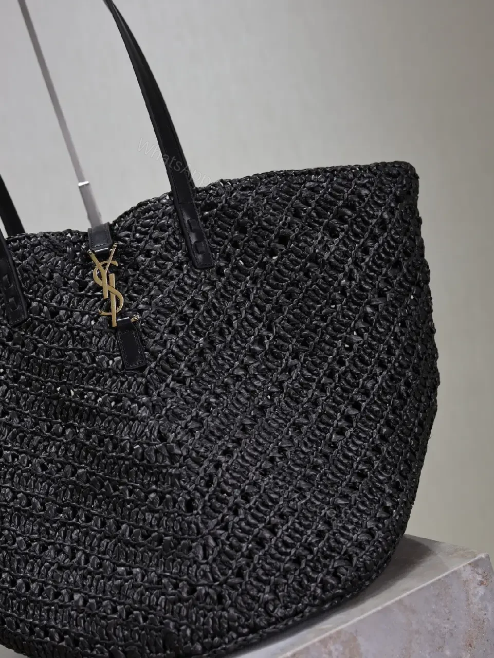 View 10 of Gold-Accent Crochet Tote: Premium Texture, All-Day Carry