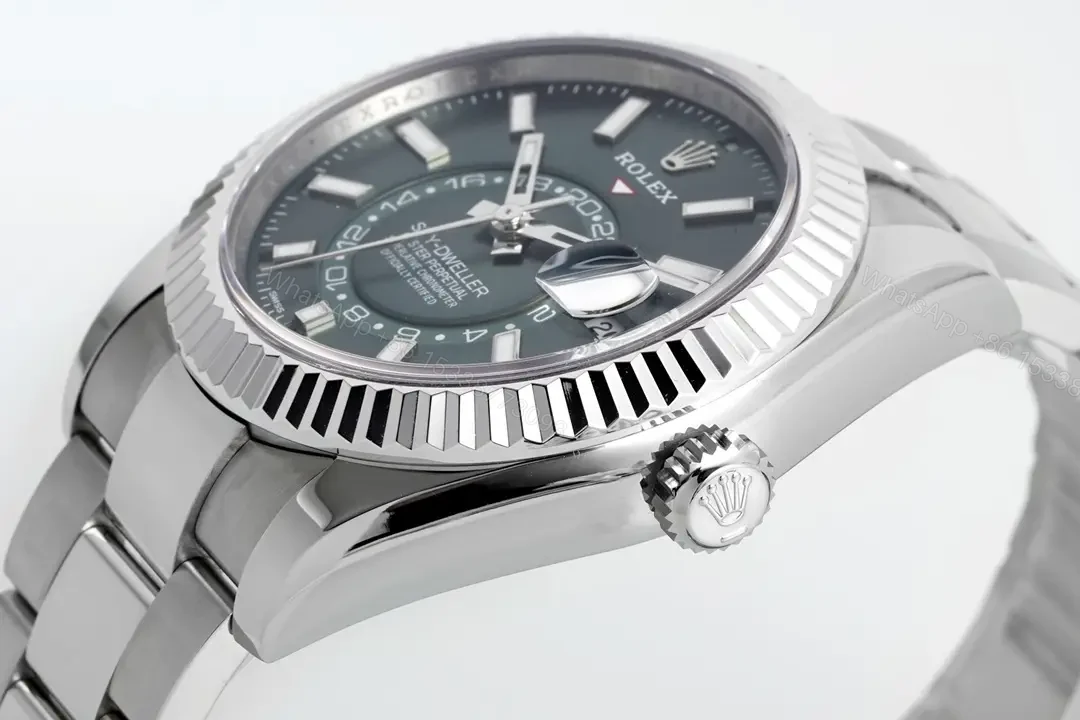 View 6 of Rolex Sky-Dweller Black Dial Oystersteel & White Gold 42MM 336934-0001