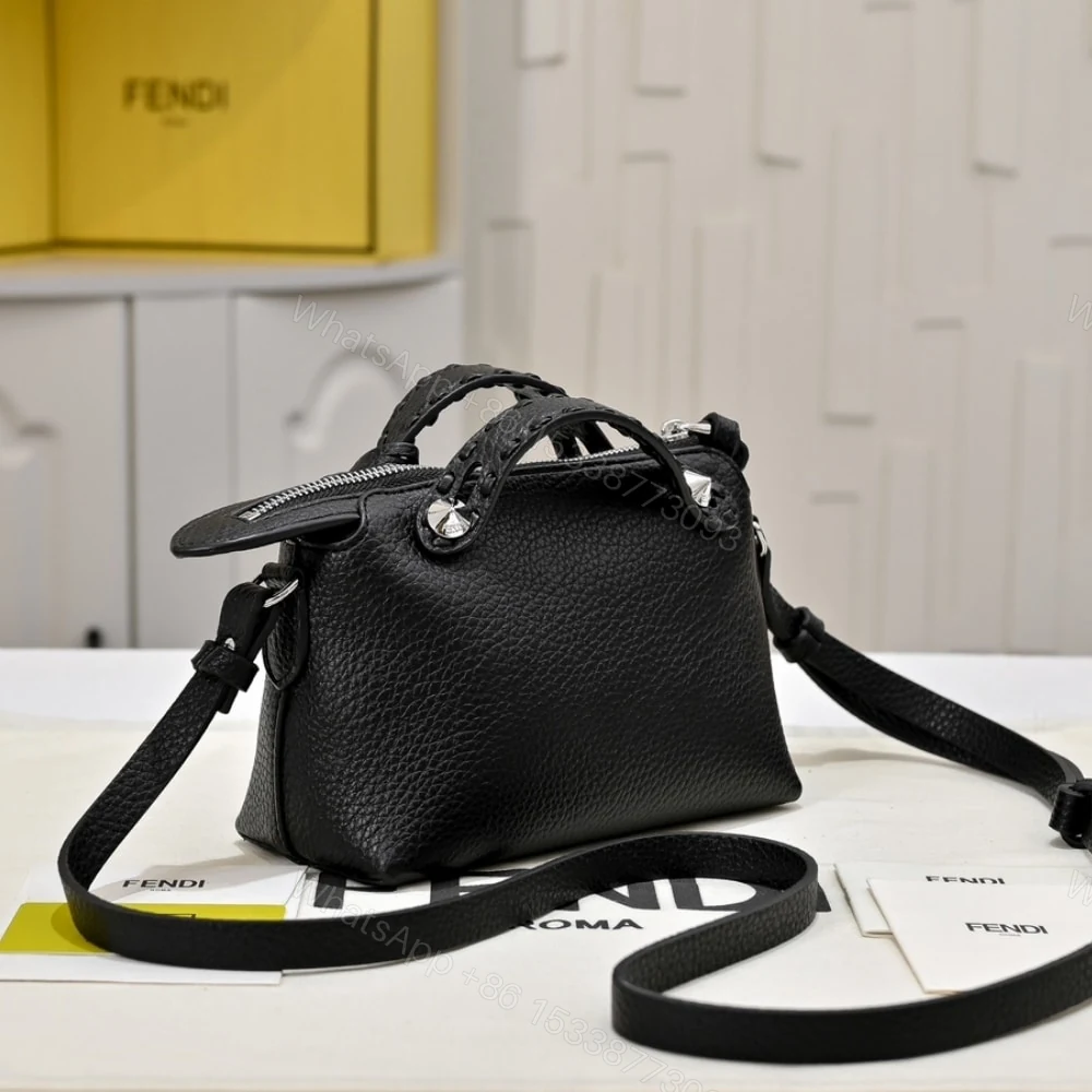 View 3 of FENDI BY THE WAY SELLERIA MEDIUM BLACK 20CM 8BL155ASU2F0GXN