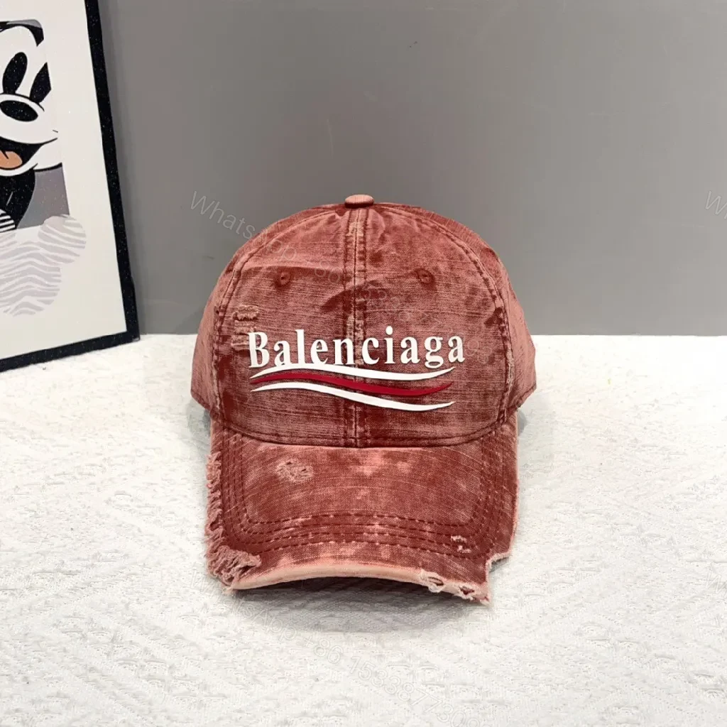 View 2 of Distressed Cotton Cap – Distinctive Streetwear Luxe Hat
