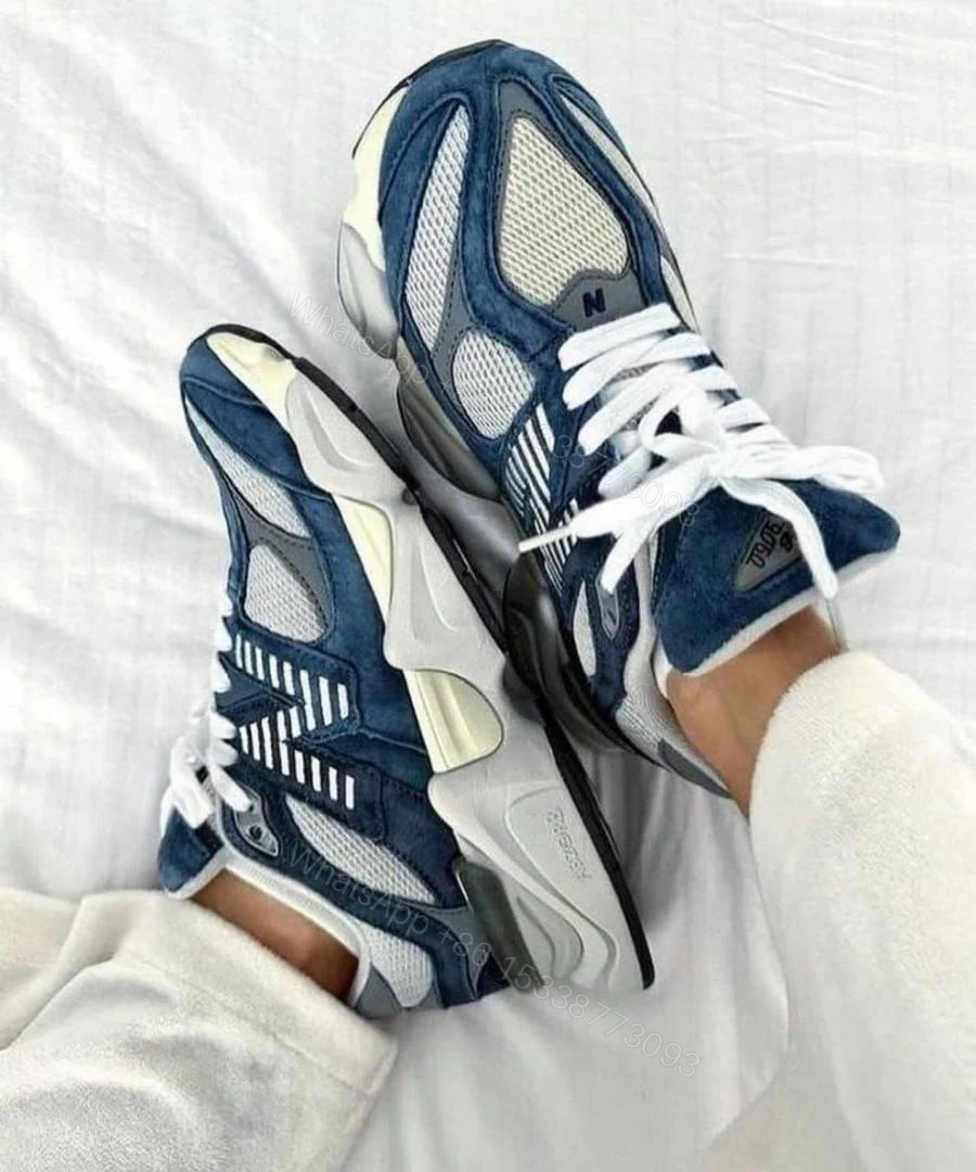 View 2 of First Copy New Balance 9060 Indigo Grey Mens