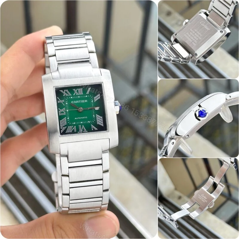 View 4 of Cartier Tank Francaise Silver 38MM Automatic