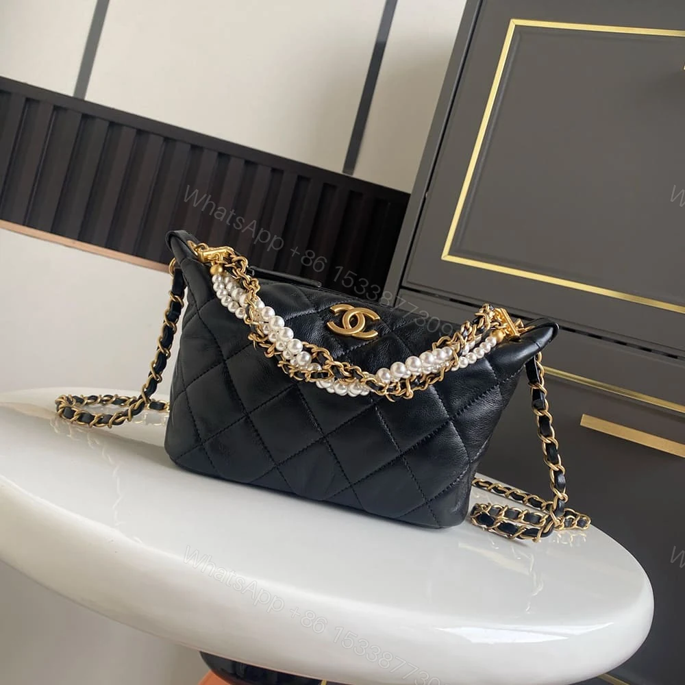 View 2 of CHANEL Hobo Handbag(HIGH-END GRADE)