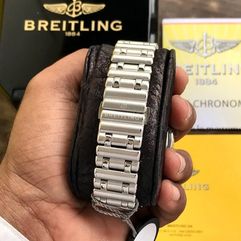 View 4 of Breitling Chronomat B01 Blue Dial 42mm Quartz