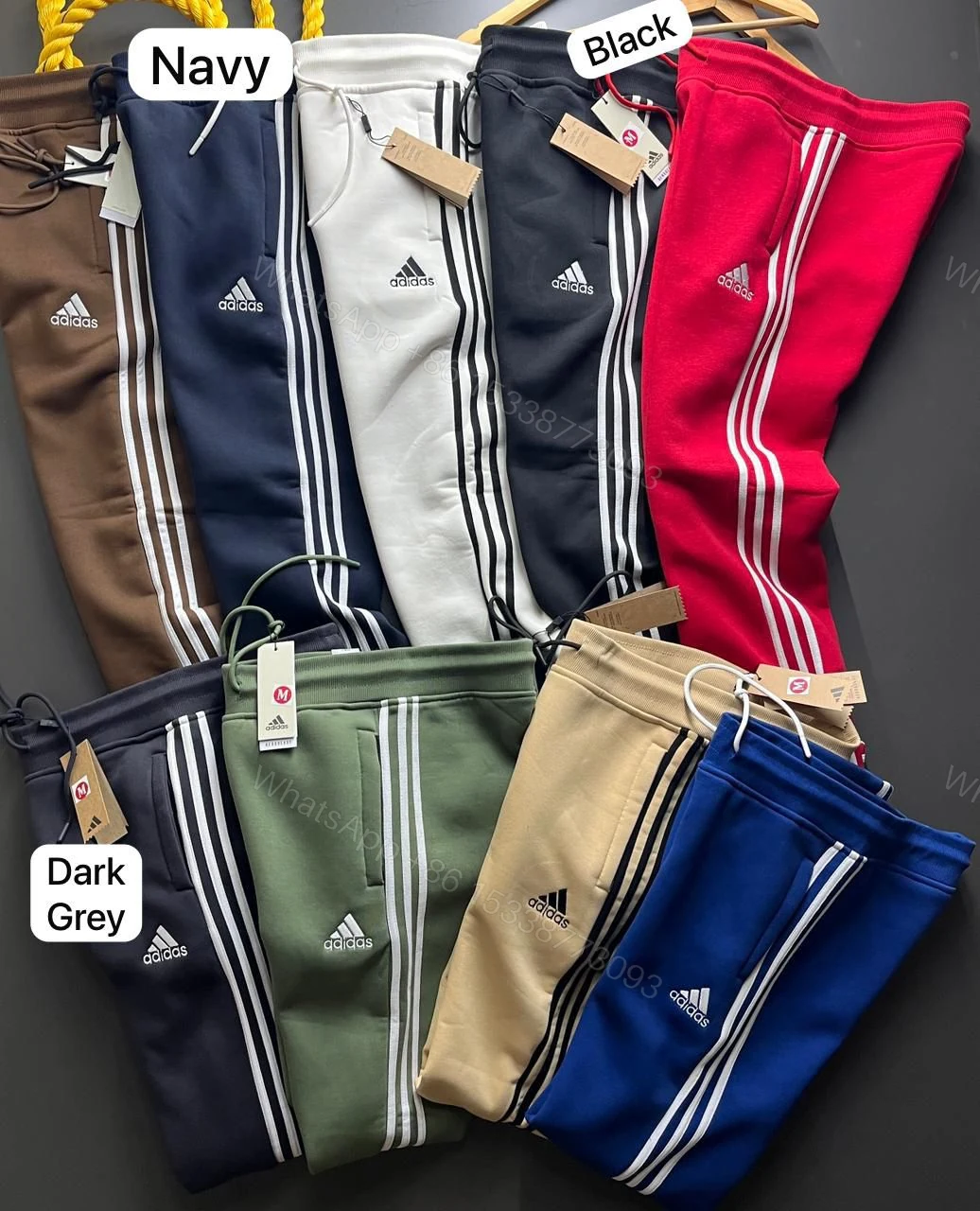 View 8 of First Copy Adidas 3-Thread Premium Cotton T-Shirt for Men
