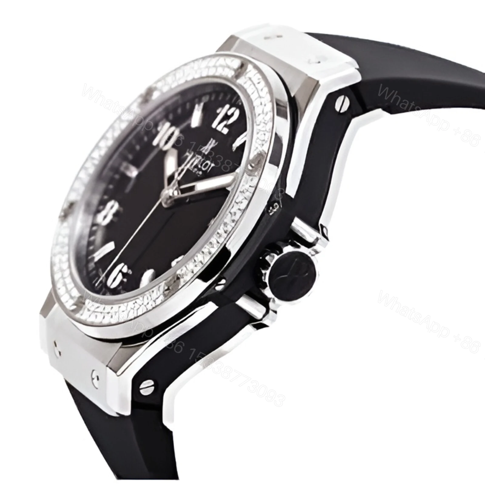 View 3 of Hublot Diamond Bezel Replica