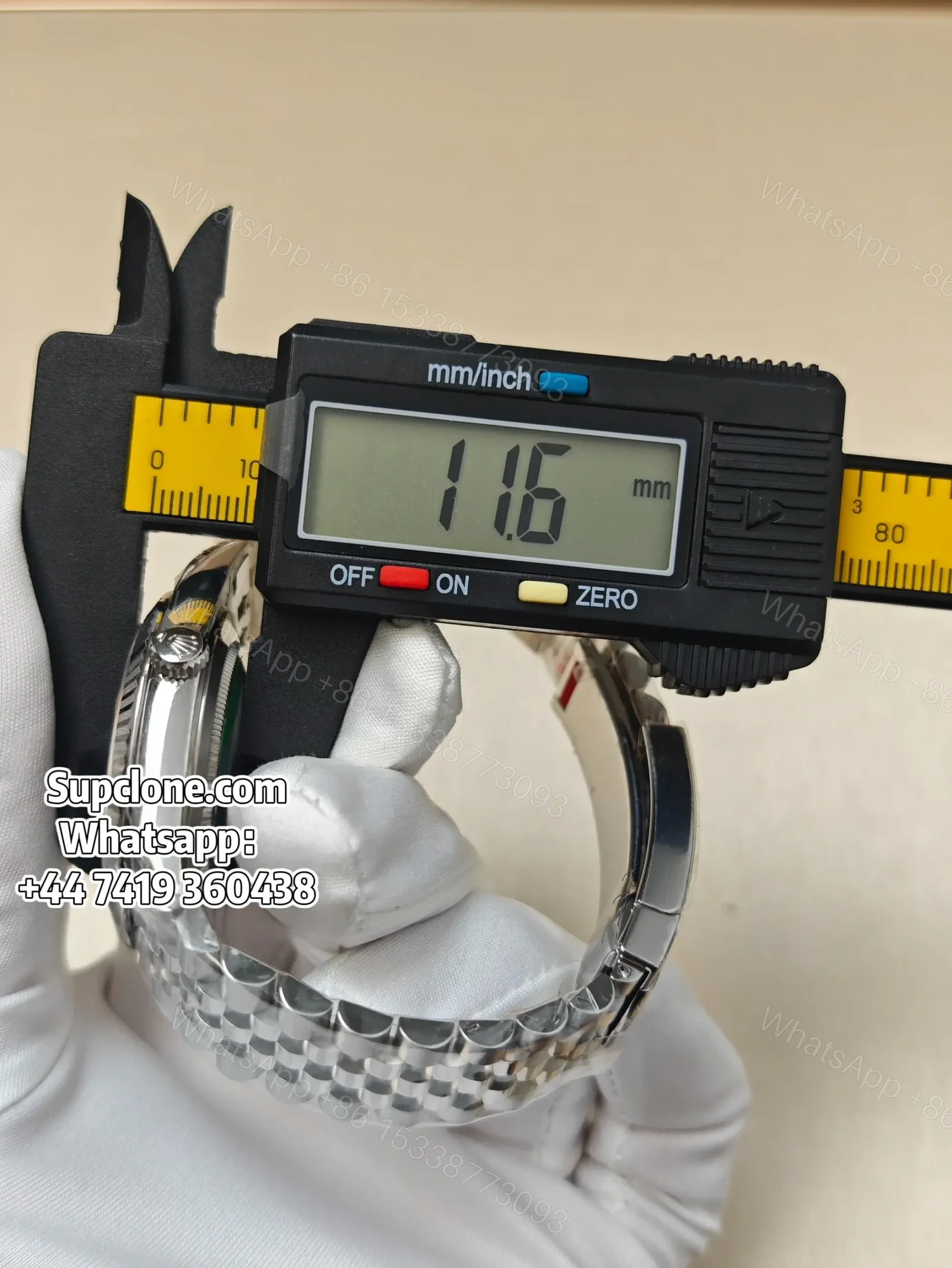 View 15 of Rolex Datejust M126334 Super Clone – Wimbledon Grey Dial 41mm