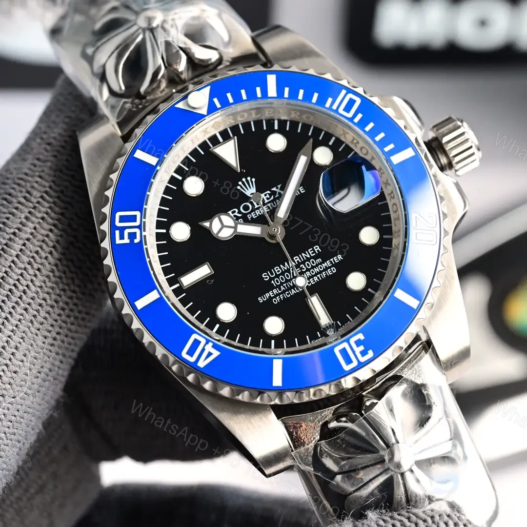 View 5 of Rolex Submariner Blue Bezel Black Dial 40mm 126619LB-ROLEX-SUB40-BLBEZ-BLK