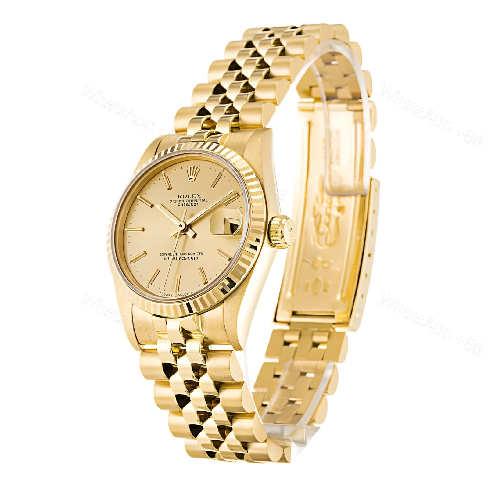 View 2 of Rolex Datejust Champagne Dial Replica