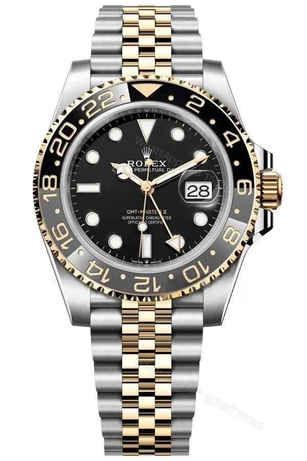 Rolex Super Clone Watches 1:1 Guinness GMT-Master II 126710GRNR VS3285 Movement — view 1