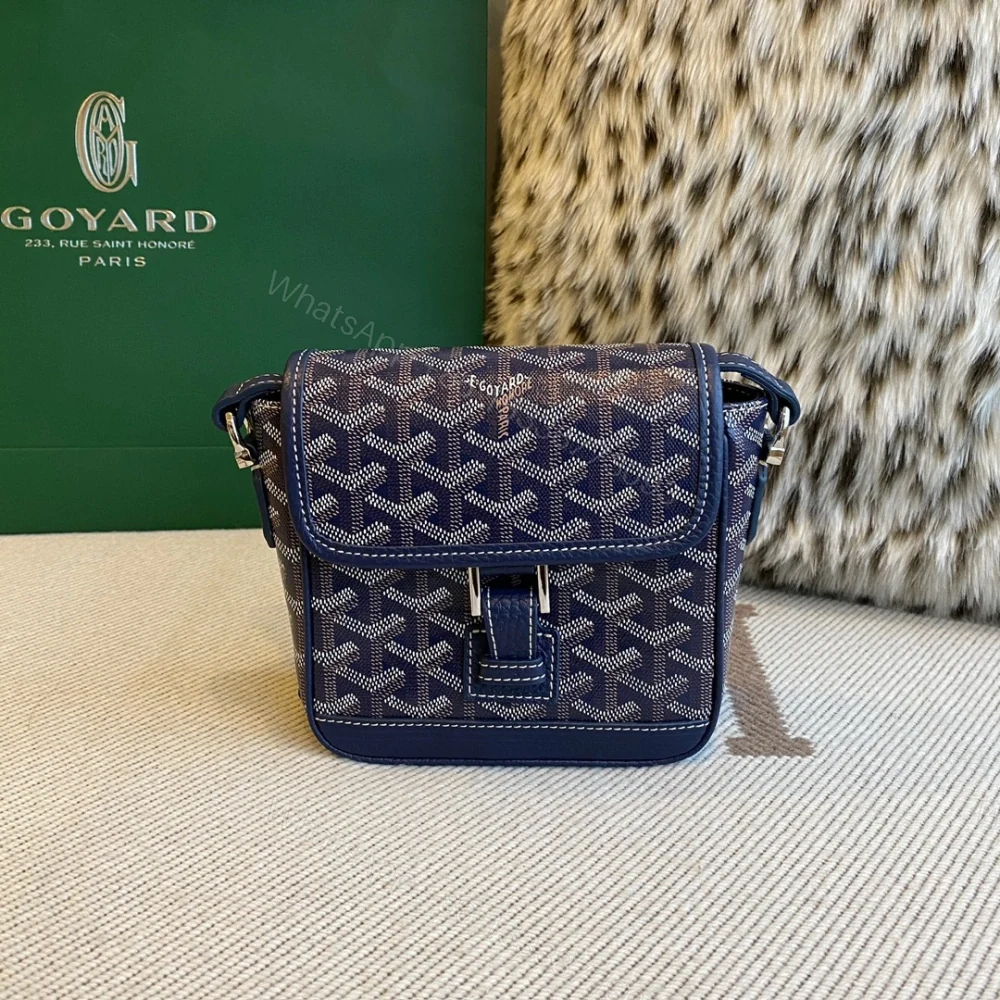 高仿GoyardBeluga限量版mini豆腐包深藍色 — view 1