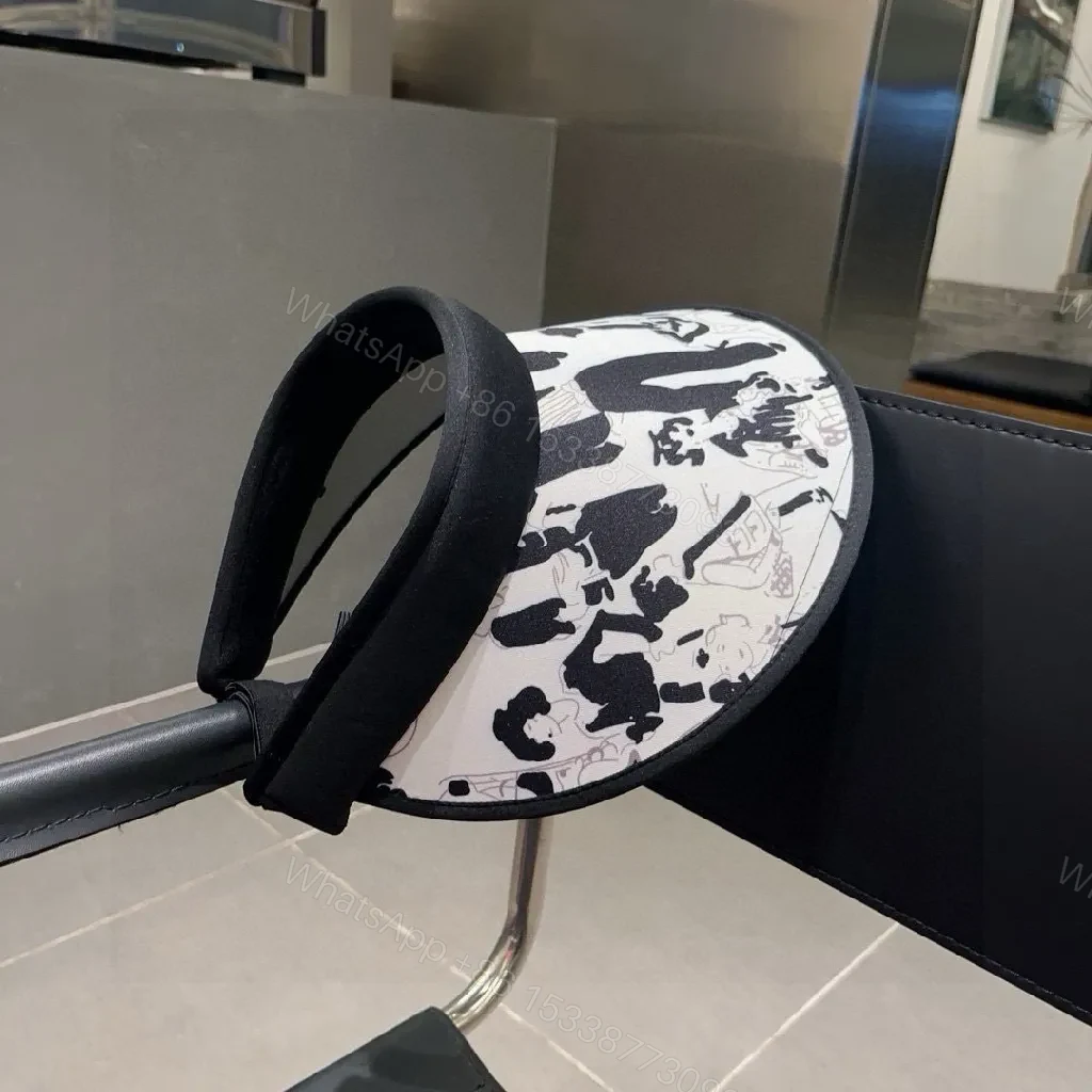 View 7 of Monochrome Visor: Graphic Luxe, Everyday Comfort Visor