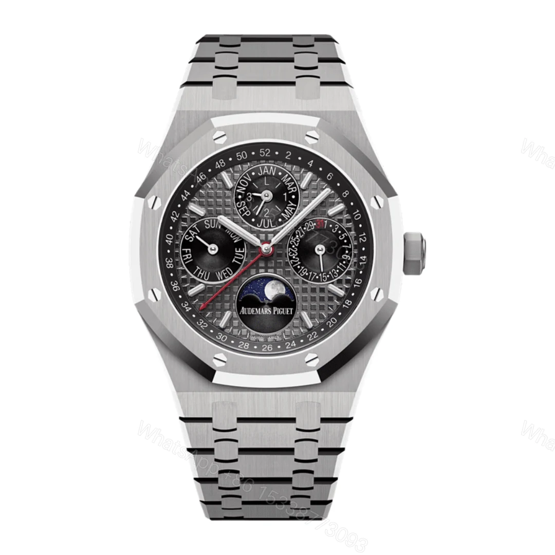 Audemars Piguet Royal Oak Perpetual Calendar Black Dial Replica — view 1