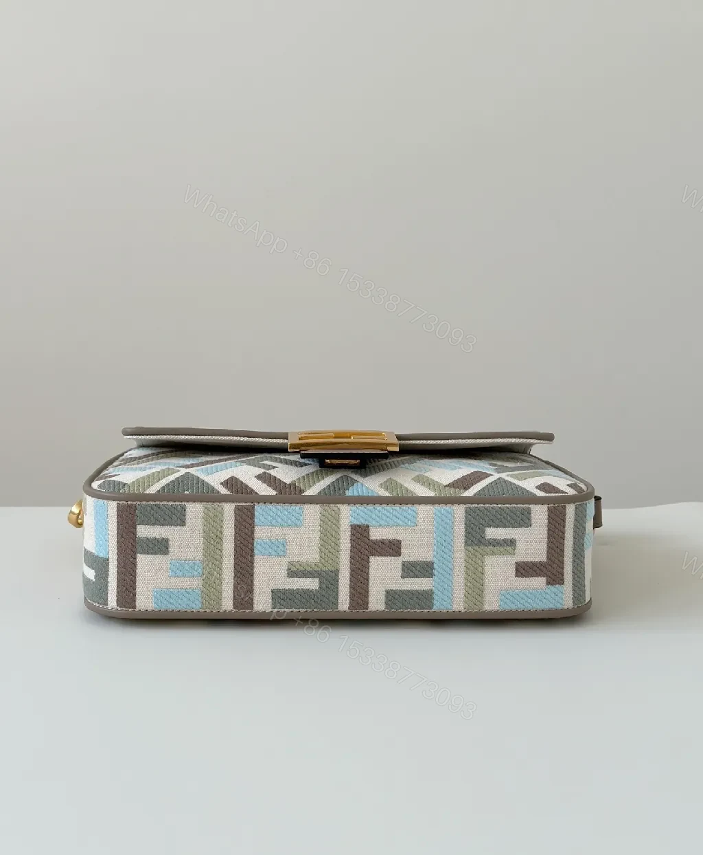 View 4 of Chic Jacquard Crossbody Bag: Modern Patterned Luxury