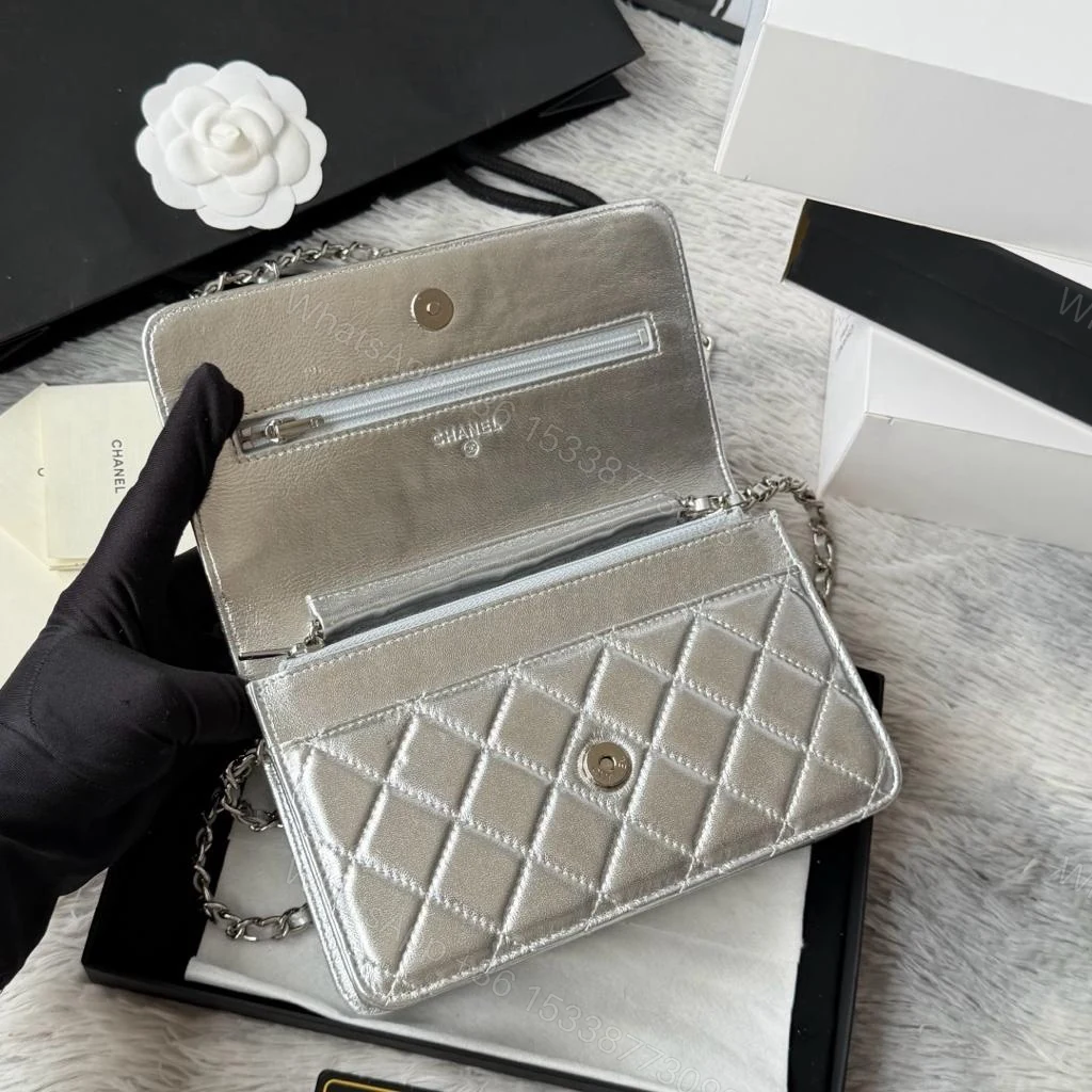 View 3 of Chanel WOC sliver