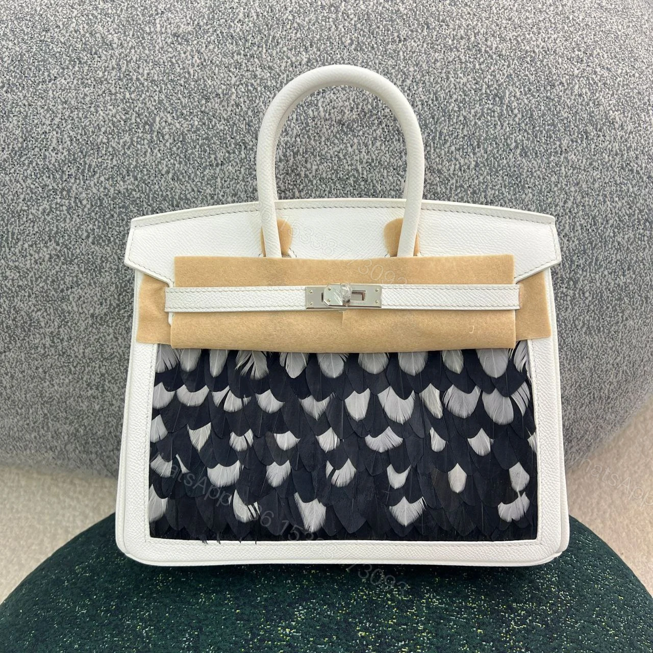 VINTAGE HERMÈS BIRKIN 30 WHITE — view 1