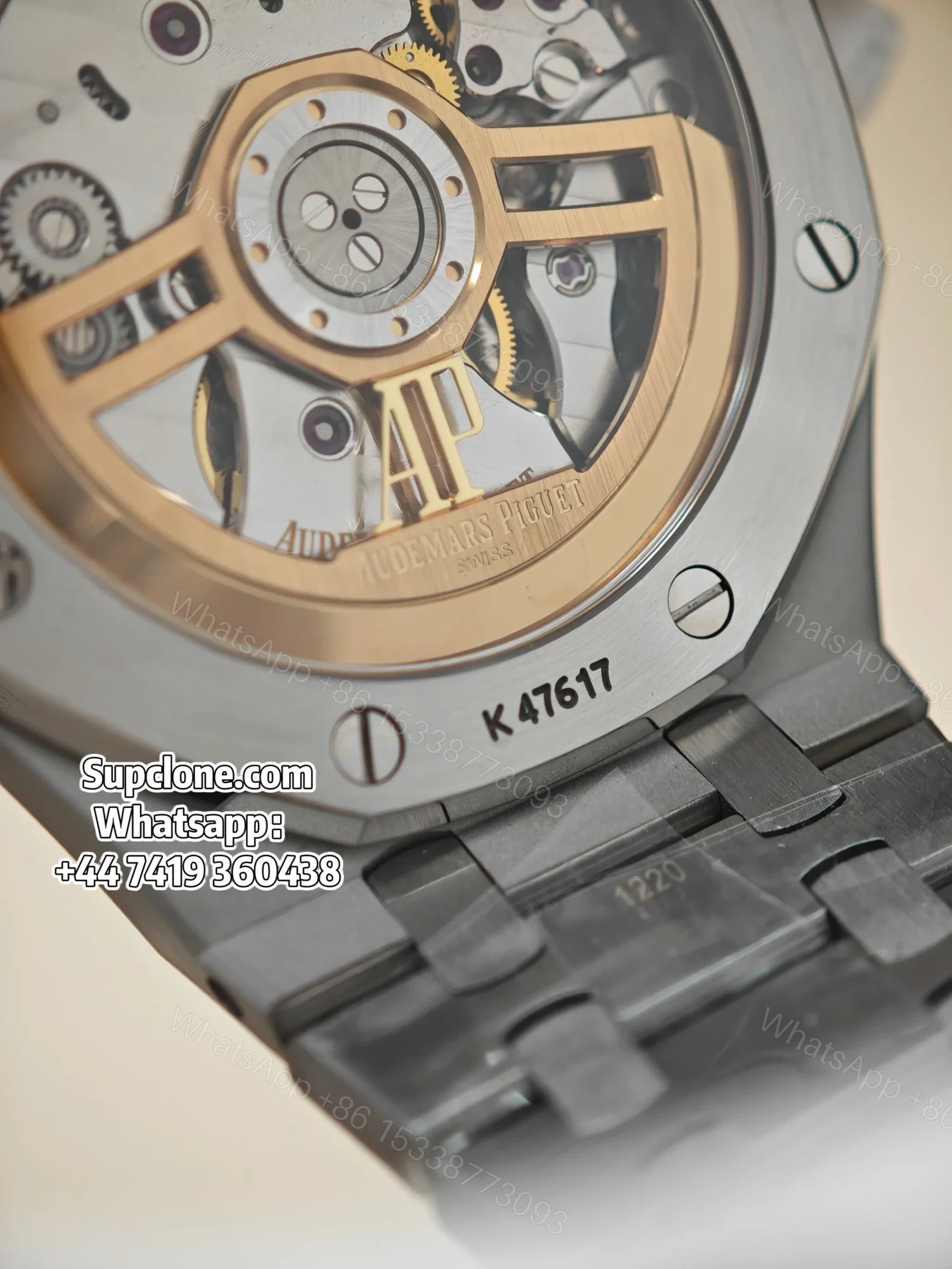View 14 of Audemars Piguet Super Clone 1:1 Royal Oak 15500 White Dial
