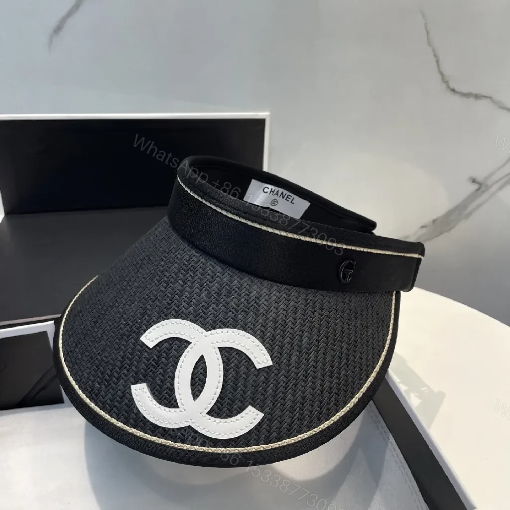 View 7 of Premium Visor Hat: Textured weave, Logo Emblem, Adjustable Fit