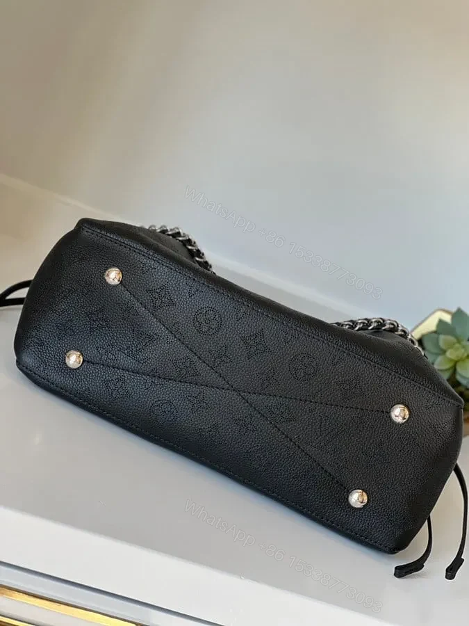 View 6 of Louis vuitton bella mahina tote black