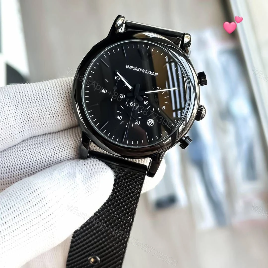 View 6 of First Copy Emporio Armani Silver Watch