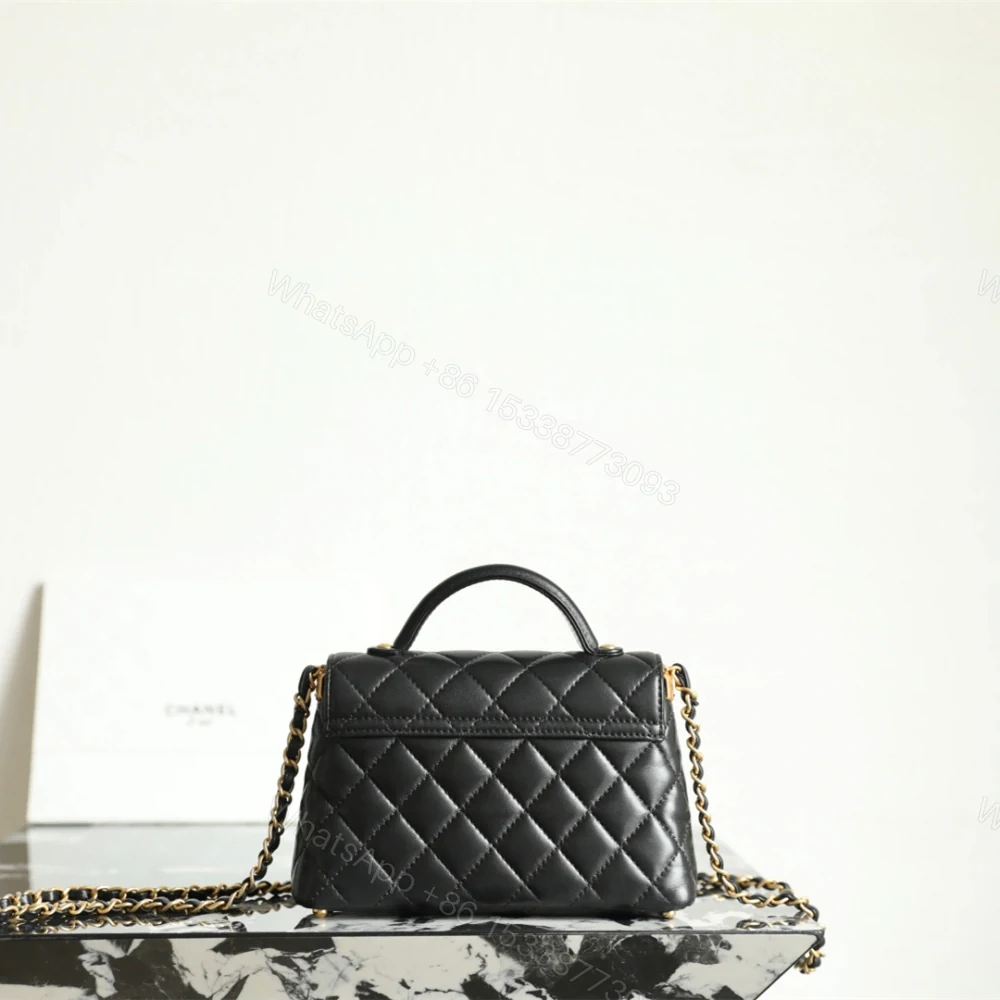 View 2 of 高仿Chanel*25P系列AS5355小羊皮Kelly單肩手提包免檢版
