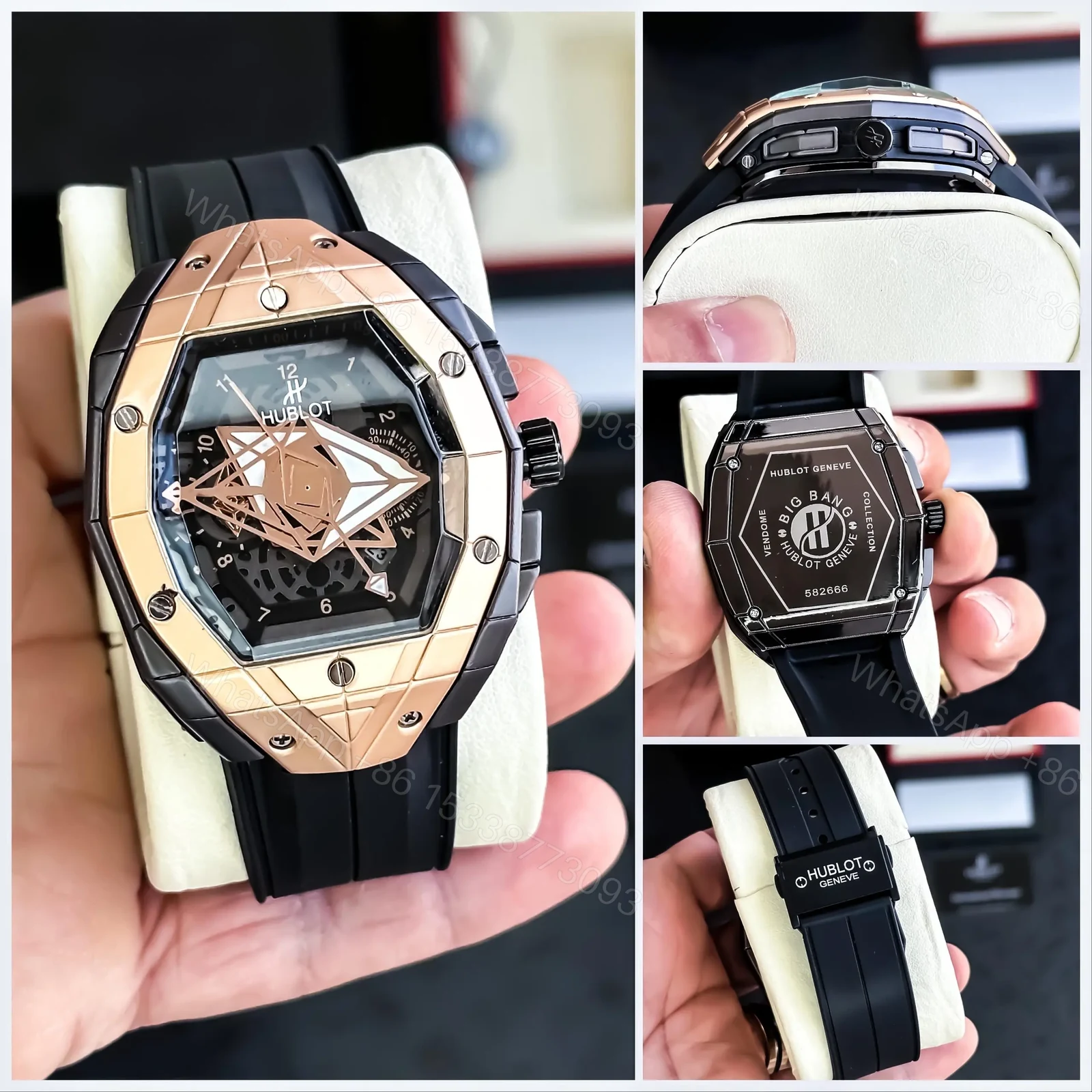View 3 of Hublot model-:Senna champion