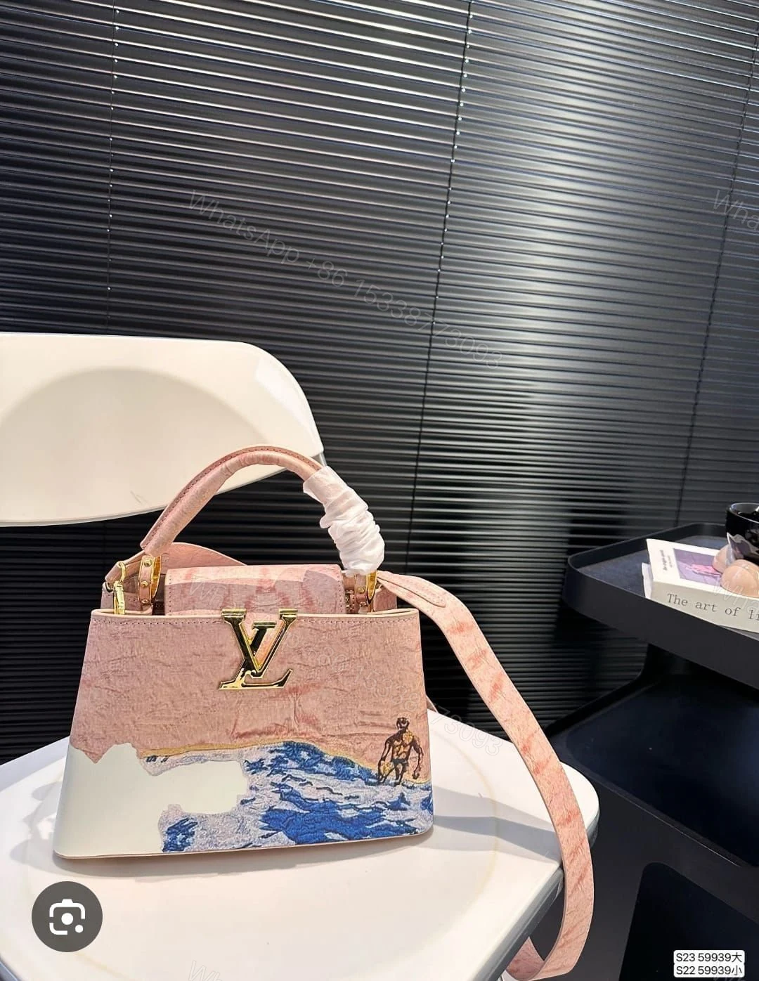 View 5 of FIRST COPY LOUIS VUITTON CAPPUCINES HANDBAG