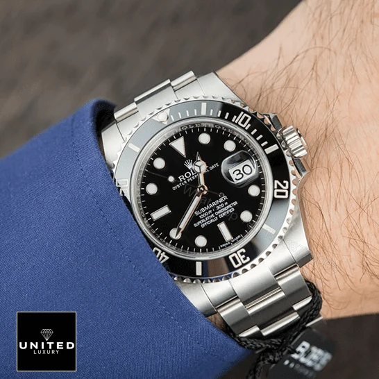 View 8 of Rolex Submariner 116610LN-0001 2021 Black Dial Replica